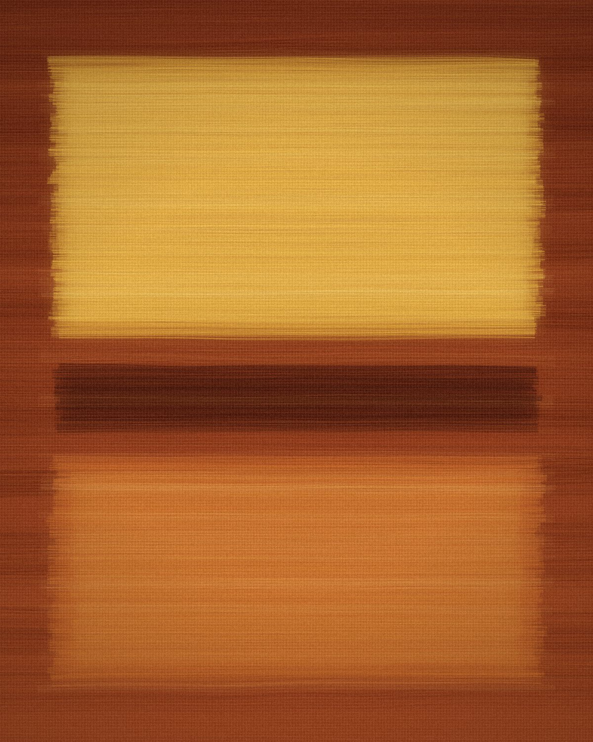 Ochre Field — an abstract demo painting generated for this page