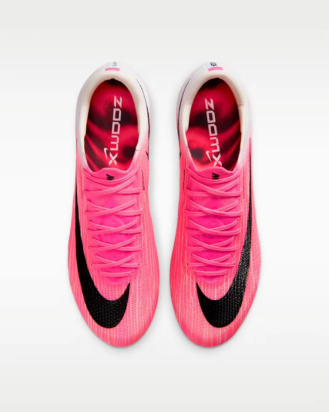 Nike Mercurial soccer cleat — top