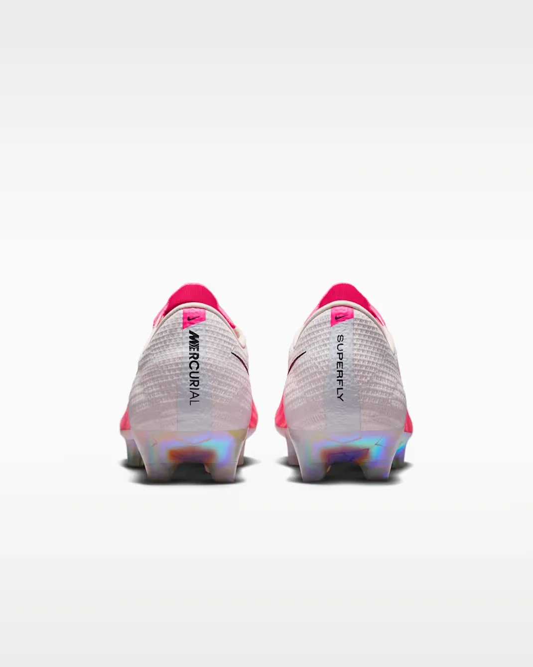 Nike Mercurial soccer cleat — heel